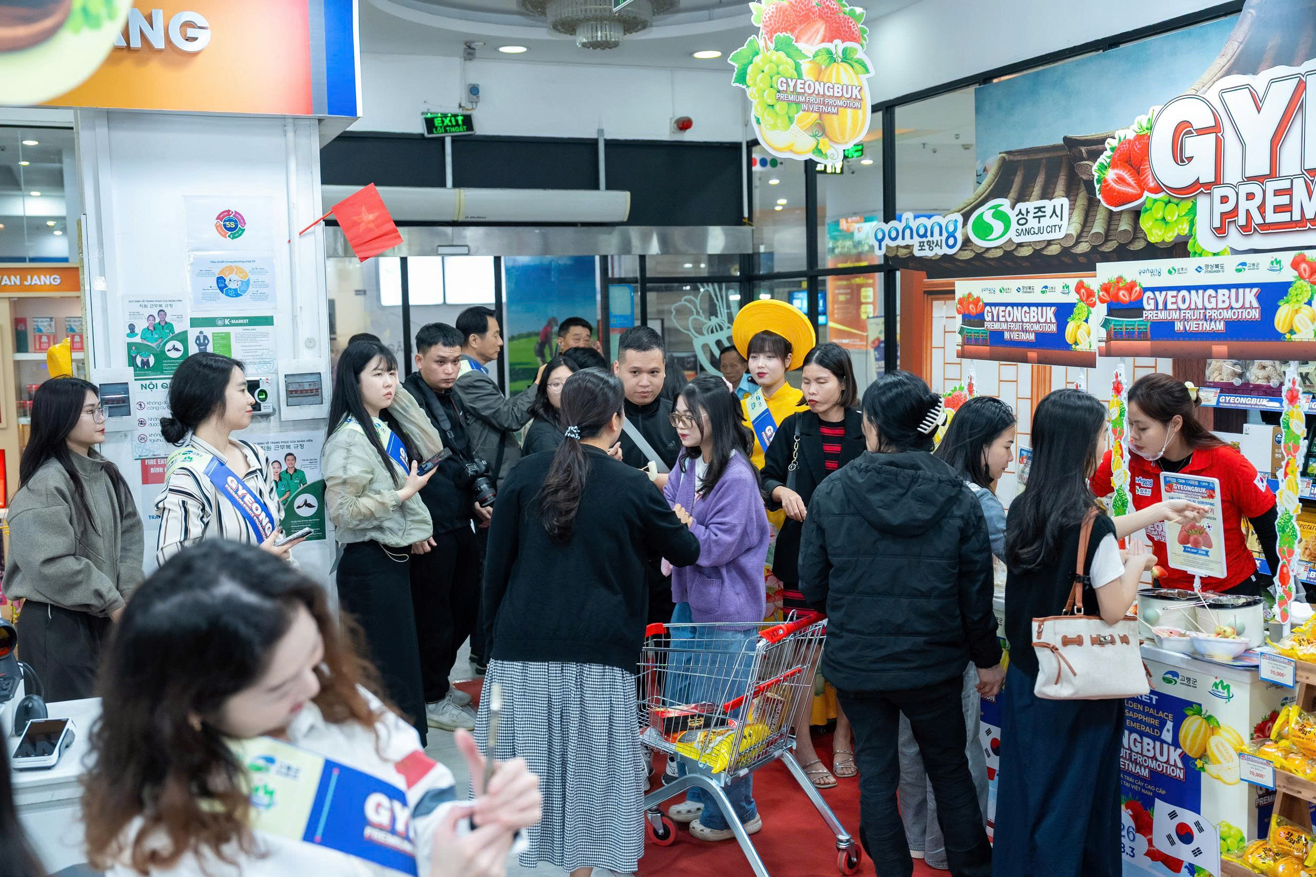 Hương vị trái cây cao cấp Gyeongbuk chinh phục người tiêu dùng Việt